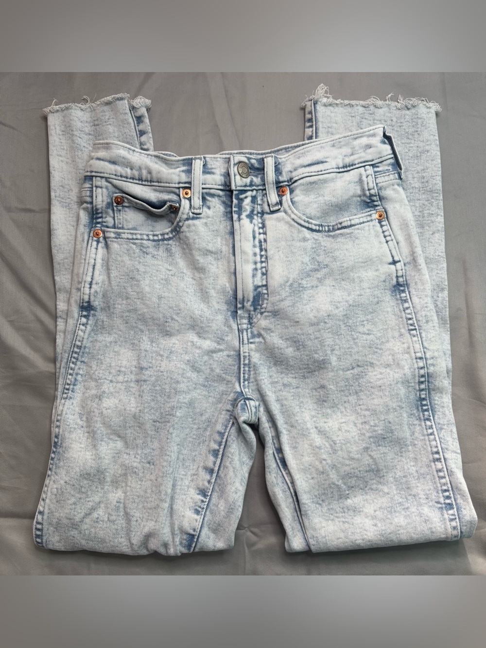 GAP Light Blue Vintage Slim High Rise Jeans